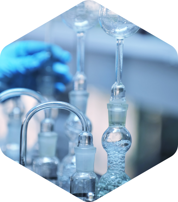 Testing of the ingredients of water in tubes